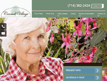 Tablet Screenshot of carmelvillage.com